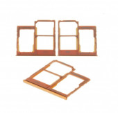 Держатель (лоток) SIM-карты для Samsung Galaxy A40 2019 (A405F), золотой