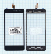 Сенсорное стекло (тачскрин) для Micromax A290, черный Сенсорное стекло (тачскрин) для Micromax A290, черный