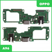 Системный разъем (разъем зарядки) для OPPO A96, разъем гарнитуры, микрофон Системный разъем (разъем зарядки) для OPPO A96, разъем гарнитуры, микрофон