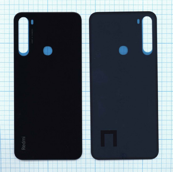 Задняя крышка корпуса для Xiaomi Redmi Note 8, черная