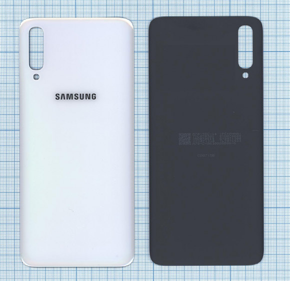 Задняя крышка корпуса для Samsung Galaxy A70 2019 (A705F), белая