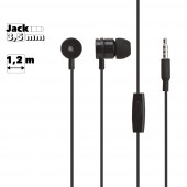 Гарнитура Borofone BM31 Mysterious Universal Earphones With Mic, черная