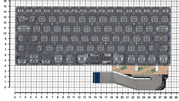 Клавиатура для ноутбука Asus VivoBook Flip 14 TP401N, черная