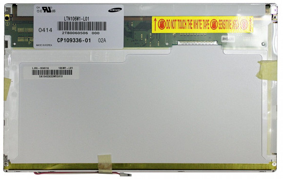Матрица для ноутбука LTN106W1-L01, 10.6", 1280x768, ламповая (1 CCFL), матовая