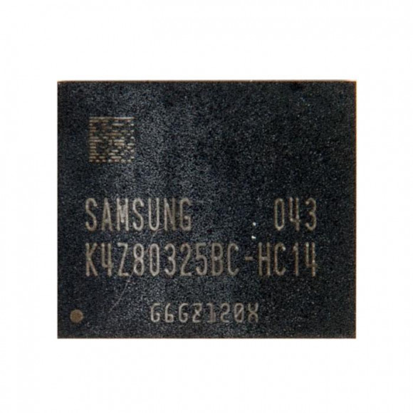 Видеопамять GDDR6 K4Z80325BC HC14 043 с разбора