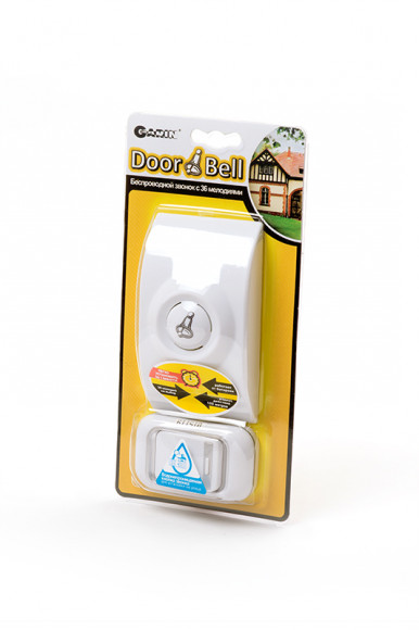 Беспроводной звонок GARIN DoorBell Ella с влагозащитной кнопкой