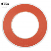 Скотч RED двусторонний, 2мм., прозрачный Скотч RED двусторонний, 2мм., прозрачный