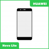 Стекло + OCA пленка для переклейки Huawei Nova Lite (PRA-LX2), черный
