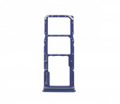 Держатель (лоток) SIM-карты для Samsung Galaxy A9 2018 (A920F), синий