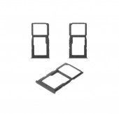 Держатель (лоток) SIM-карты для Huawei P30 Lite, черный