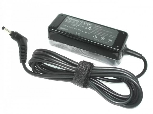 Блок питания (зарядное) для ноутбука Lenovo 20В, 2.25A, 45Вт, 4.0x1.7мм REPLACEMENT