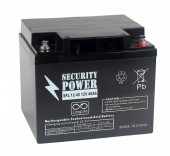 Аккумуляторная батарея Security Power, 12В, 40Ач Аккумуляторная батарея Security Power, 12В, 40Ач