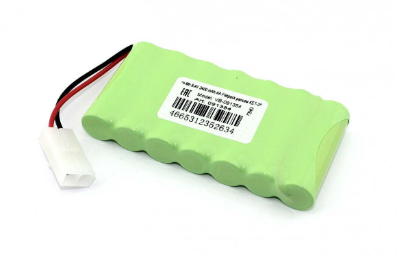 Аккумулятор Ni-Mh 8.4В, 2400 мАч, AA Flatpack разъем KET-2P