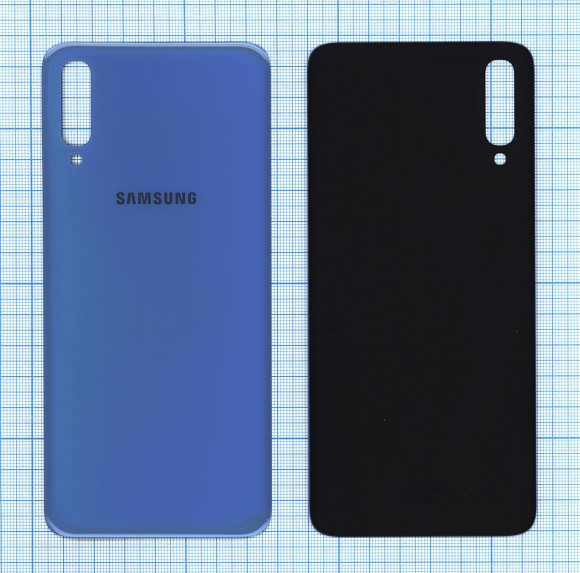 Задняя крышка корпуса для Samsung Galaxy A70 2019 (A705F), синяя