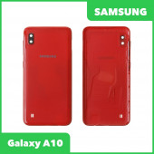 Задняя крышка корпуса для Samsung Galaxy A10 (A105F), красный Задняя крышка корпуса для Samsung Galaxy A10 (A105F), красный
