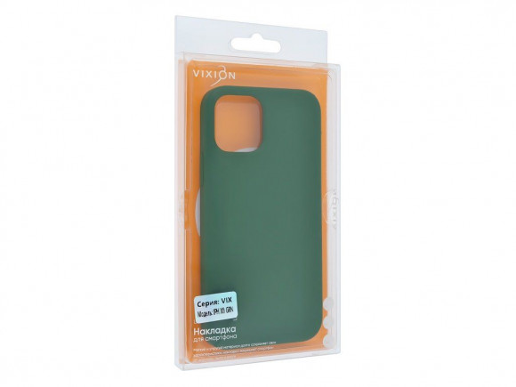 Накладка для Apple iPhone 12, 12 Pro, зеленый (Vixion) Накладка для Apple iPhone 12, 12 Pro, зеленый (Vixion)