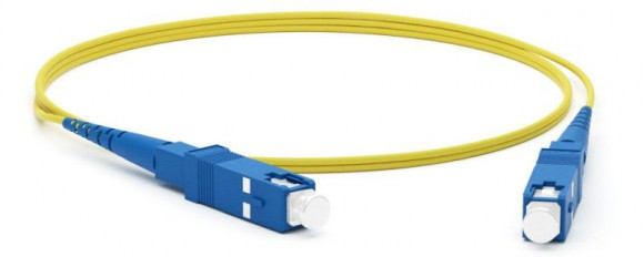 FC-S2-9-SC/UR-SC/UR-H-2M-LSZH-YL Шнур оптический SC-SC, simplex, 9/125, LSZH, 2m, Hyperline