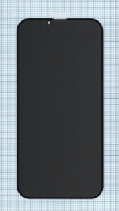 Защитное стекло Privacy "Анти-шпион" для Apple iPhone 14 Plus черное Защитное стекло Privacy "Анти-шпион" для Apple iPhone 14 Plus черное