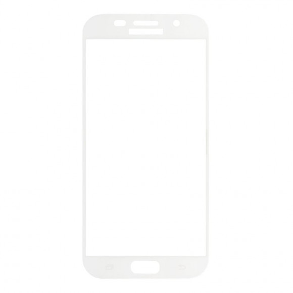 Защитное стекло Tempered Glass 2, 5D для Samsung Galaxy A7 2017 (A720F) 0, 33 мм (белая рамка)