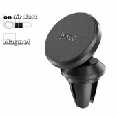Автомобильный держатель Hoco CA81 Ligue Air магнитный, в воздуховод, черный