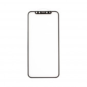 Защитное стекло Hidden Lock для Apple iPhone 11 Pro, X, XS с блок. окна фронтальной камеры (черная рамка)