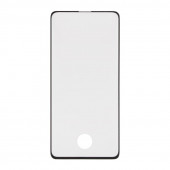 Защитное стекло Glass Protector Full Glue для Samsung Galaxy S10 отверстие под палец (черная рамка)