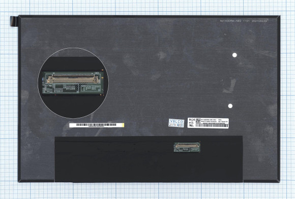 Матрица NV140DRM-N62 14", 2240x1400, 40 pin, LED, UltraSlim, матовая, без креплений, ADS,