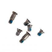 Набор винтов Pentalobe 1.2 - нижняя часть корпуса для ноутбука Apple Macbook Pro 13 Retina A1706 Late 2016, серебро (6 шт.)