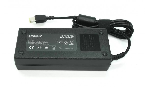 Блок питания (зарядное) Amperin AI-LI135 для ноутбука Lenovo 20В, 6.75A, 135W rectangle