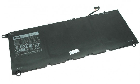 Аккумулятор (батарея) 90V7W для ноутбука Dell XPS 13-9343 7360мАч, 7.4В (оригинал)