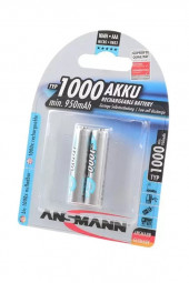 Аккумулятор Ansmann 5030892-RU MaxE 1000мАч AAA BL2, 1 штука Аккумулятор Ansmann 5030892-RU MaxE 1000мАч AAA BL2, 1 штука