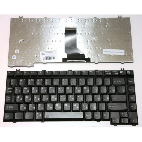 Клавиатура для ноутбука TOSHIBA A10 A20 A30 A100 A130 черная РУССКАЯ РАСКЛАДКА