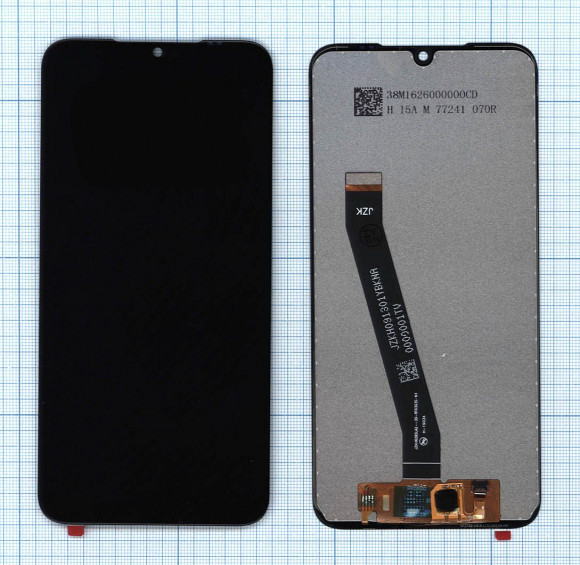 Дисплей для Xiaomi Redmi 7 в сборе с тачскрином (orig lcd) черный