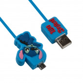 USB Дата-кабель мультяшный Stitch MicroUSB (коробка) USB Дата-кабель мультяшный Stitch MicroUSB (коробка)