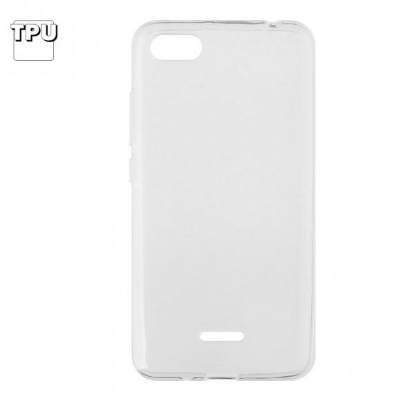 Силиконовый чехол для Xiaomi Redmi 6A TPU, прозрачный