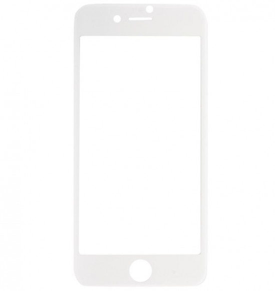 Защитное стекло для iPhone 7, 8 (4,7 дюйма) 5D, 10D, 11D (белый) тех.пак.