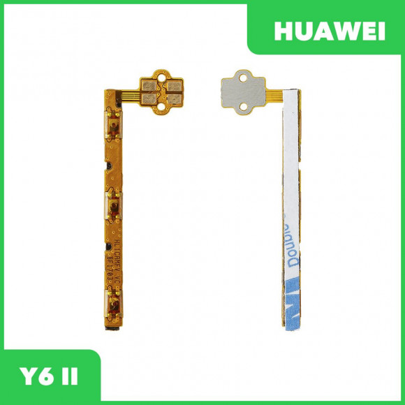 Шлейф/FLC для Huawei Y6 II (CAM-L21) с кнопкой включения и кнопками громкости