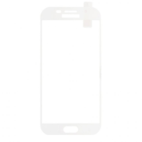 Защитное стекло Tempered Glass для Samsung Galaxy A5 2017 (A520F) (белая рамка)
