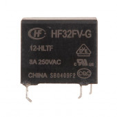 Электромеханическое реле HF32FV-G/12-HLTF с разбора