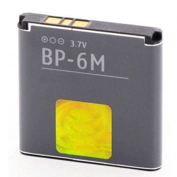 Аккумулятор (батарея) BP-6M для телефона Nokia 3250, 6151, 6233, 6280, 6288, 9300, N73, N77, N93