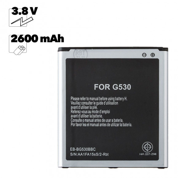 АКБ Samsung Galaxy J2 2018 (SM-J250F) EB-BG530CBE Li2600 100% Filling Capacity