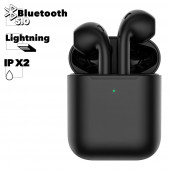 TWS Bluetooth гарнитура Hoco ES32 Plus Original Series Wireless Headset (черная с черным чехлом) TWS Bluetooth гарнитура Hoco ES32 Plus Original Series Wireless Headset (черная с черным чехлом)