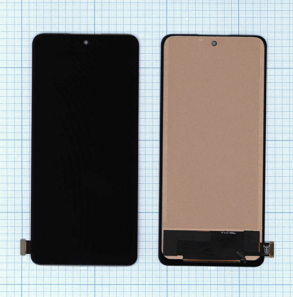 Дисплей для Xiaomi Redmi Note 11 Pro, Poco X4 Pro 5G OLED черный
