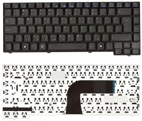 Клавиатура для ноутбука Asus A3A, A3E, A3H, A3V, черная