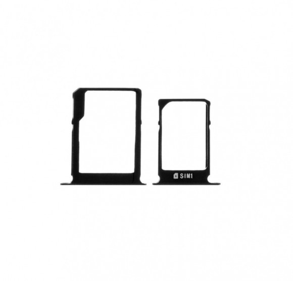 Держатель (лоток) SIM-карты для Samsung Galaxy A5 (A500F), черный