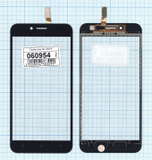 Сенсорное стекло (тачскрин) для Vivo V5s, черный