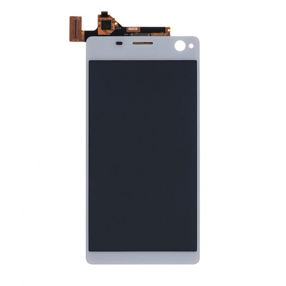 Дисплей Sony E5303, 5333 (C4, C4 Dual)+тачскрин (белый)