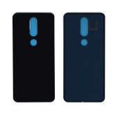 Задняя крышка корпуса для Nokia X6, черная Задняя крышка корпуса для Nokia X6, черная