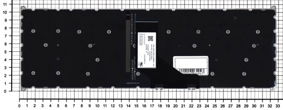 Клавиатура для ноутбука Acer Aspire A515-52, черная с подсветкой Клавиатура для ноутбука Acer Aspire A515-52, черная с подсветкой