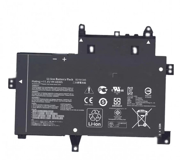 Аккумулятор (батарея) B31N1345 для ноутбука Asus TP500LN 4210мАч, 11.4В (оригинал)